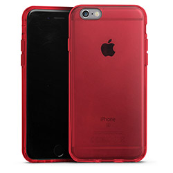 Silicone Colour Case red
